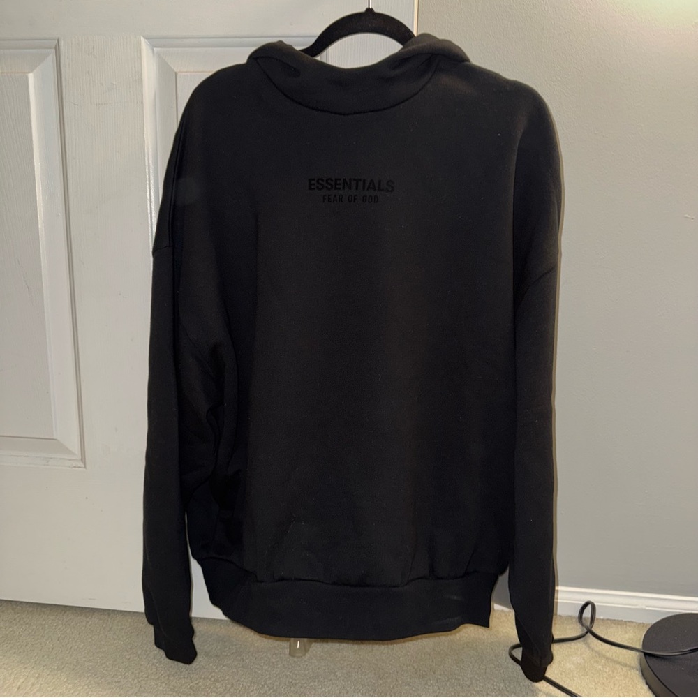 Fear of God Essentials Black Sweatshirt NWT